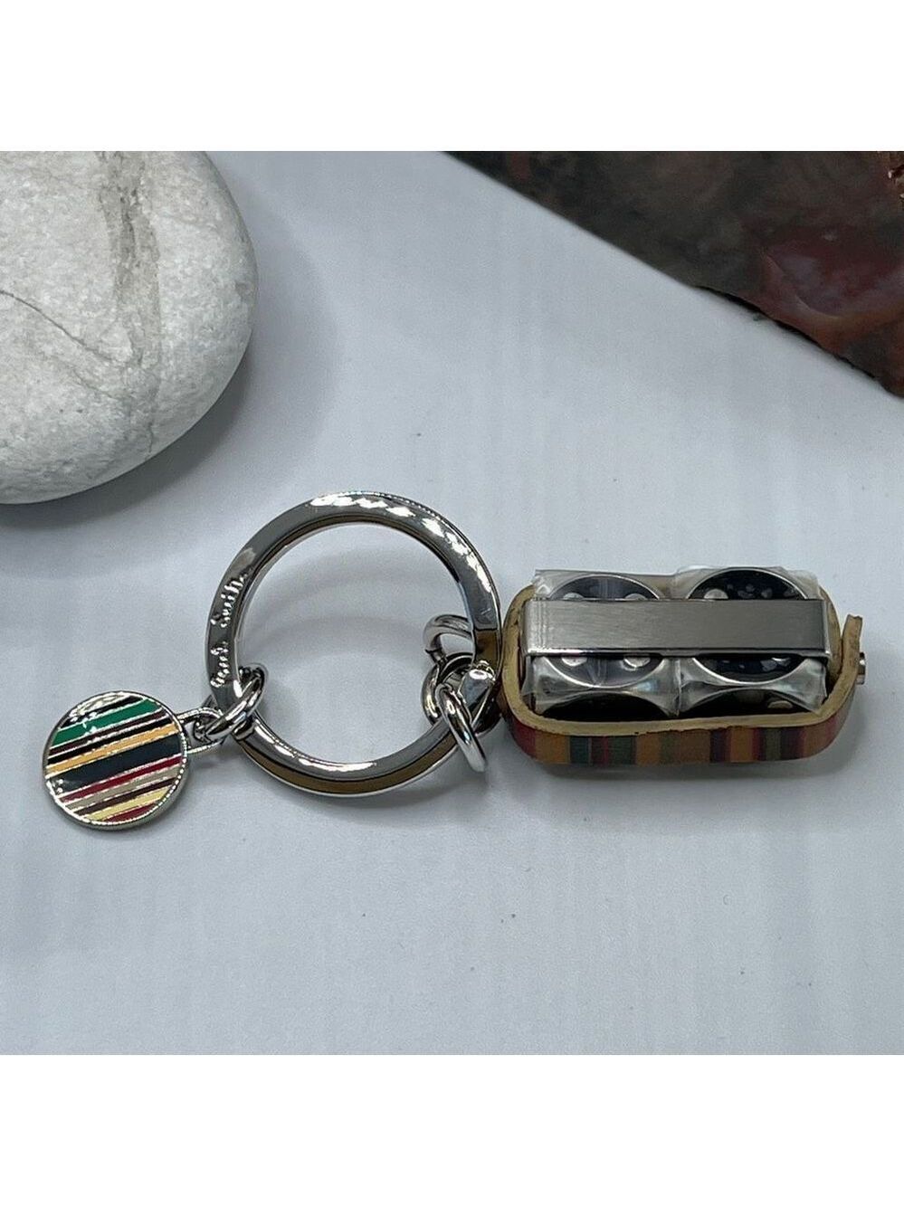 PAUL SMITH Dual Dice Key Chain